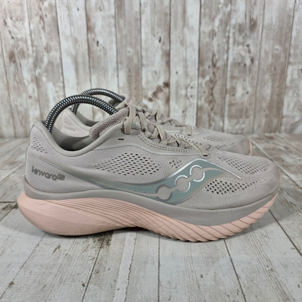 Saucony Kinvara 13 Womens Running Shoes Fog Pink S10967-242 Size 8